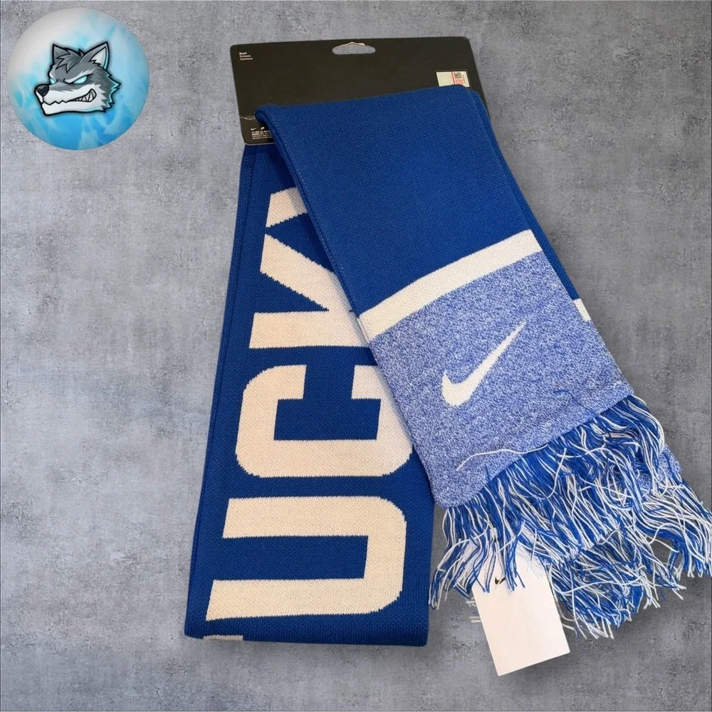 Kentucky Wildcats NCAA Nike Scarf 2.0 Local Verbiage Blue HM5352-480 NEW